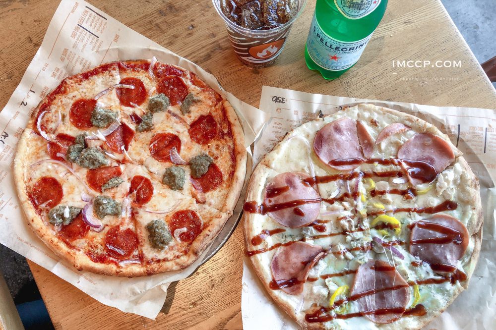美國連鎖披薩Blaze Pizza現點現做 自選餡料 客製化平價披薩。洛杉磯美食 / 聖地牙哥美食